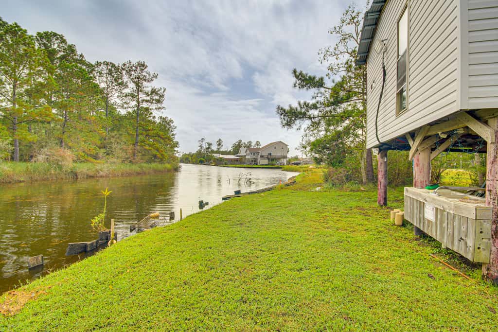 Fishing On-Site: Waterfront Home in Bay St Louis