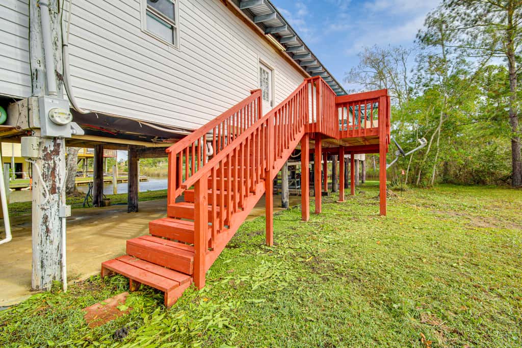 Fishing On-Site: Waterfront Home in Bay St Louis