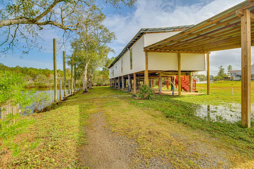 Fishing On-Site: Waterfront Home in Bay St Louis
