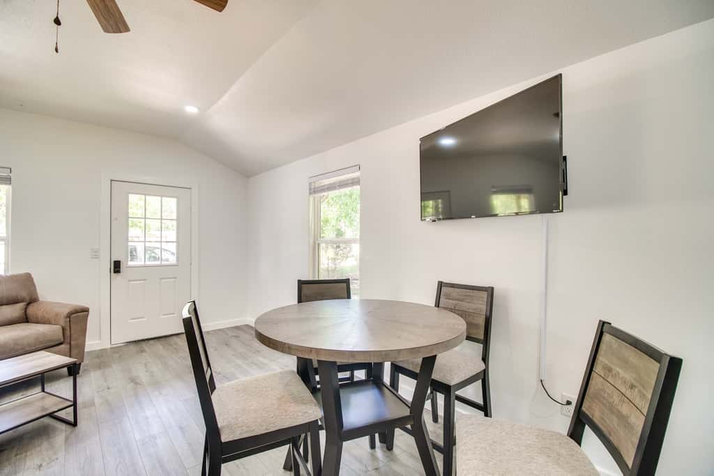 Close to Lake: Grove Cabin w/ Shared Fire Pit!
