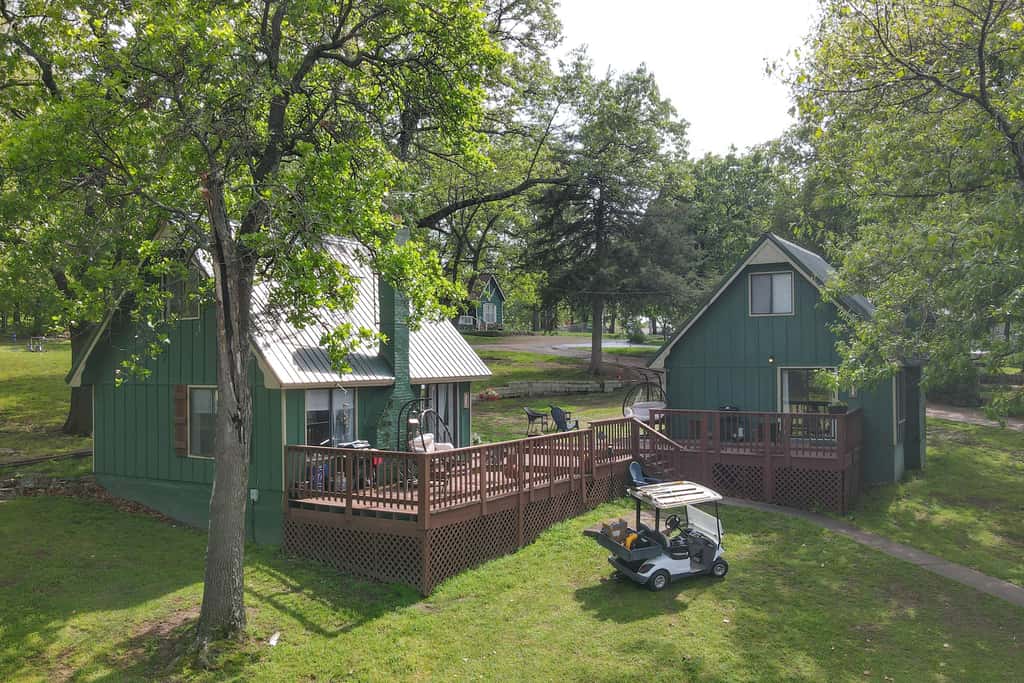 Hot Tub, Pool, Dock: 2 Cabins Lakeview Grand Lake