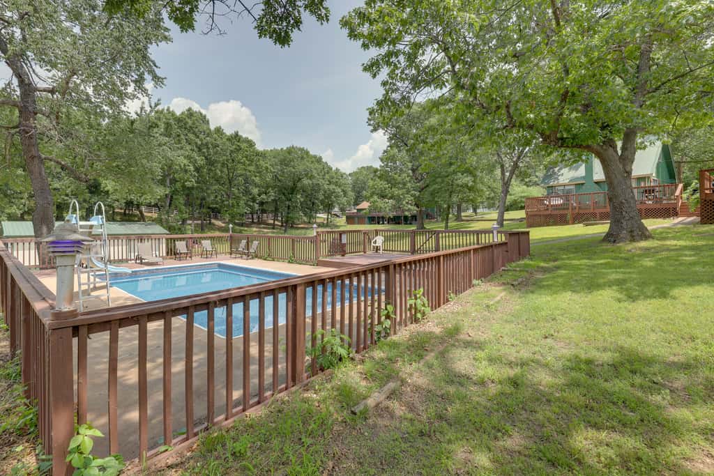 Hot Tub, Pool, Dock: 2 Cabins Lakeview Grand Lake