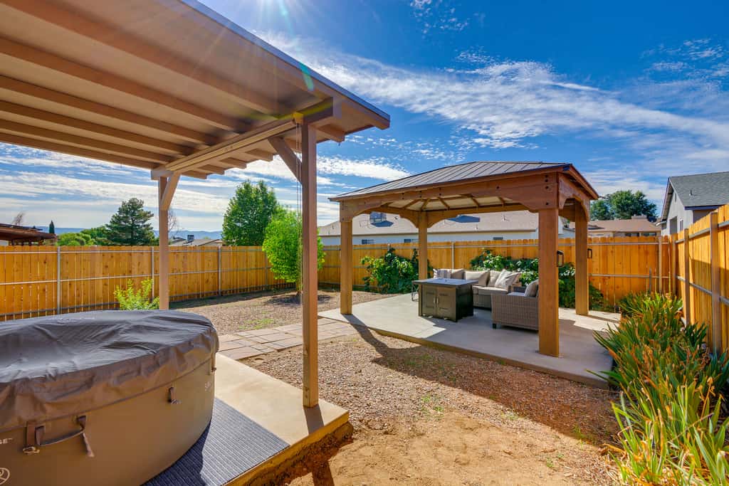 Hot Tub & Fire Pit: Prescott Valley Retreat!