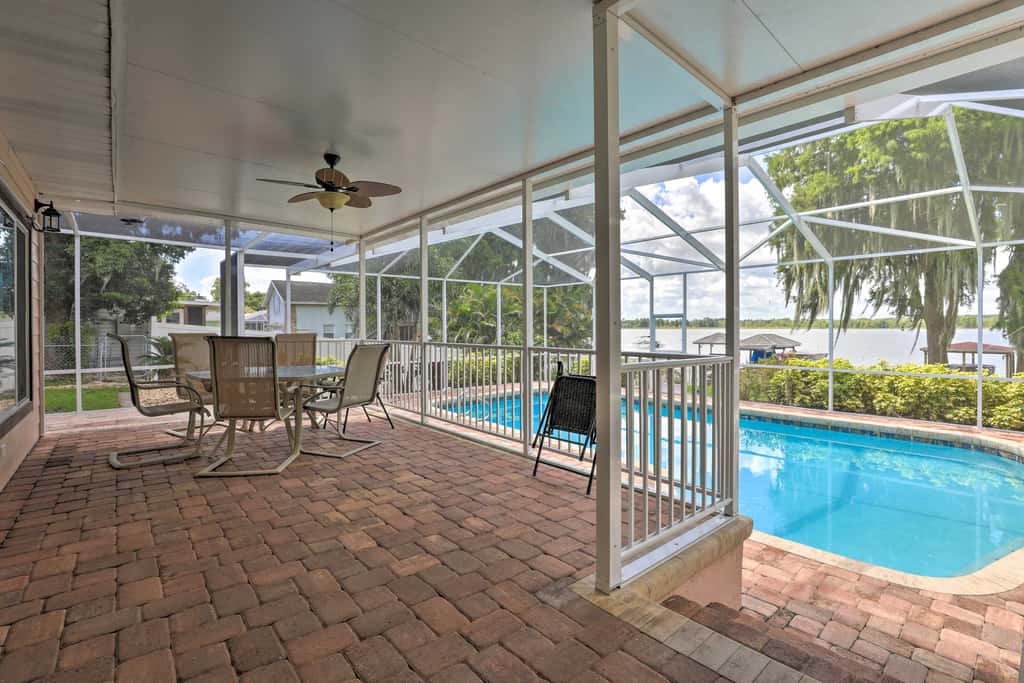 Waterfront Winter Haven Home with Dock & Hot Tub!