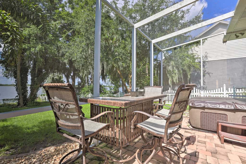 Waterfront Winter Haven Home with Dock & Hot Tub!