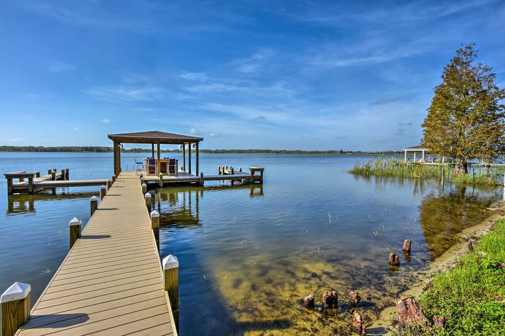 Waterfront Winter Haven Home with Dock & Hot Tub!