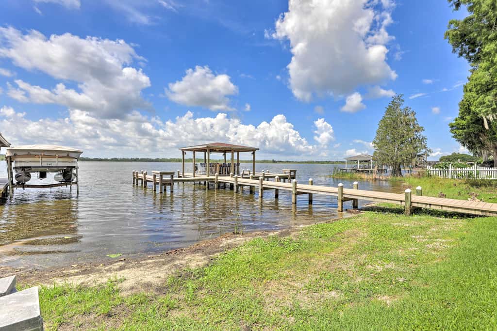 Waterfront Winter Haven Home with Dock & Hot Tub!