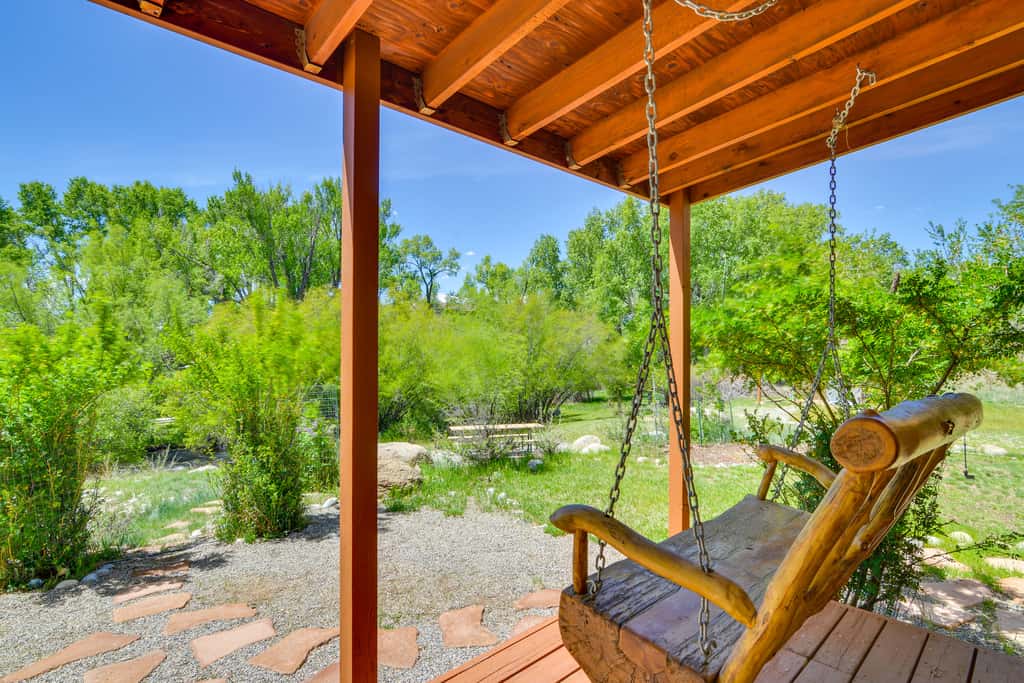 Buena Vista Creekside Home w/ Private Hot Tub!