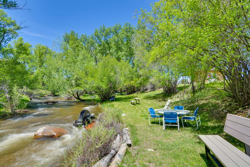 Buena Vista Creekside Home w/ Private Hot Tub!