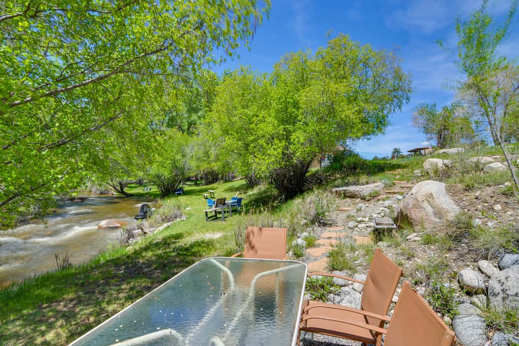 Buena Vista Creekside Home w/ Private Hot Tub!
