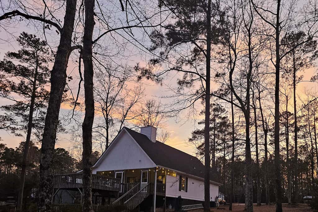 Wilderness Retreat on Crooked Creek, Lake Sinclair