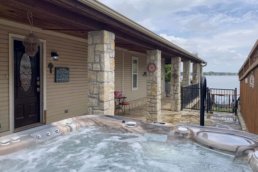 Luxury Lake Granbury Home: Dock, Hot Tub & Decks!