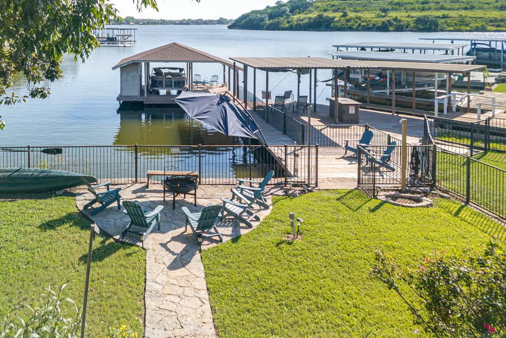 Luxury Lake Granbury Home: Dock, Hot Tub & Decks!