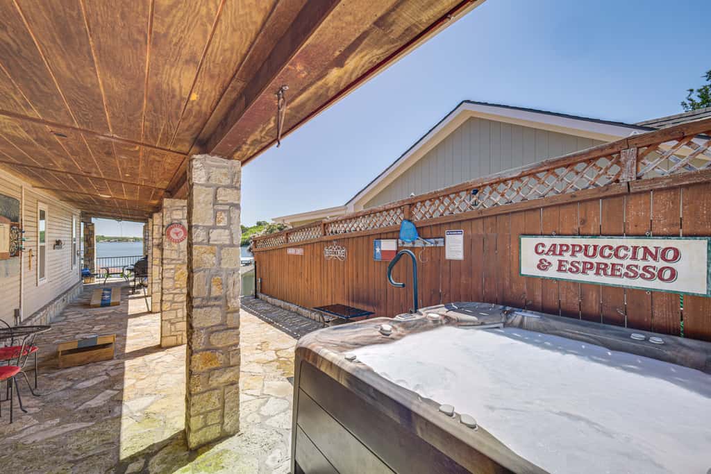 Luxury Lake Granbury Home: Dock, Hot Tub & Decks!