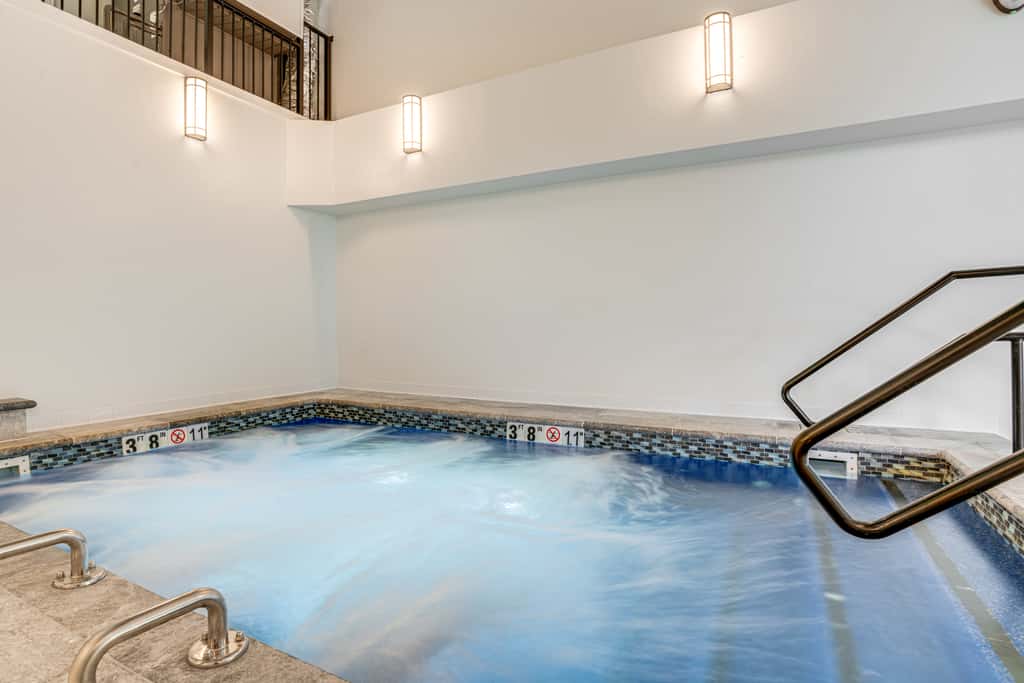 Relax in our hot tub after world class skiing
