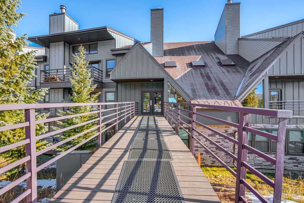 Relax in our hot tub after world class skiing