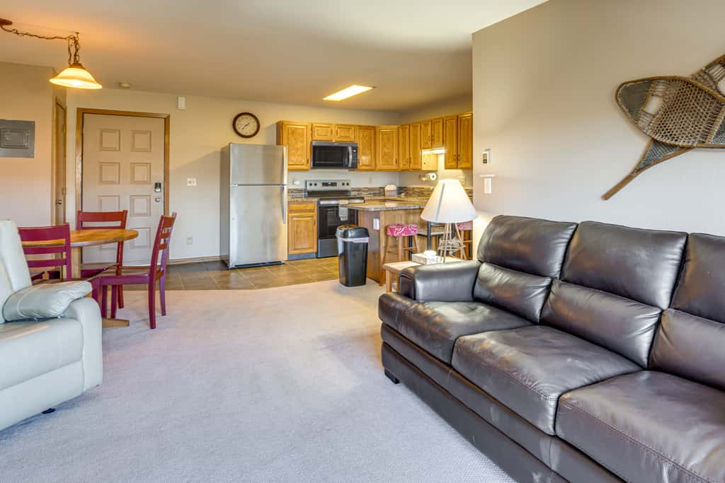 Relax in our hot tub after world class skiing