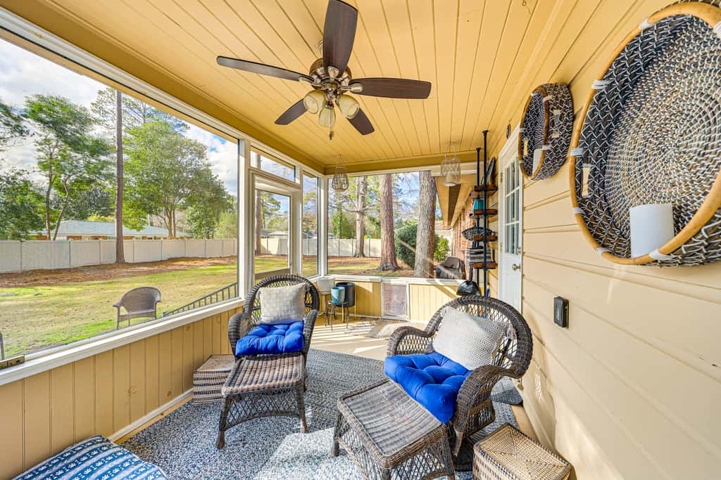 Walk to Powderhouse Polo Fields: Aiken Getaway