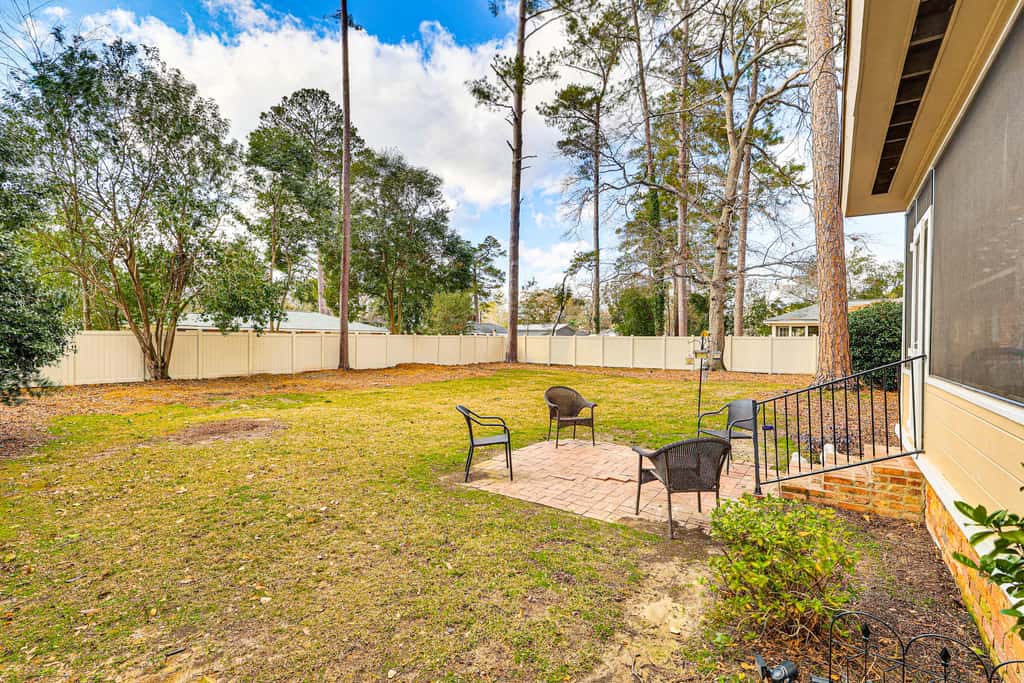 Walk to Powderhouse Polo Fields: Aiken Getaway
