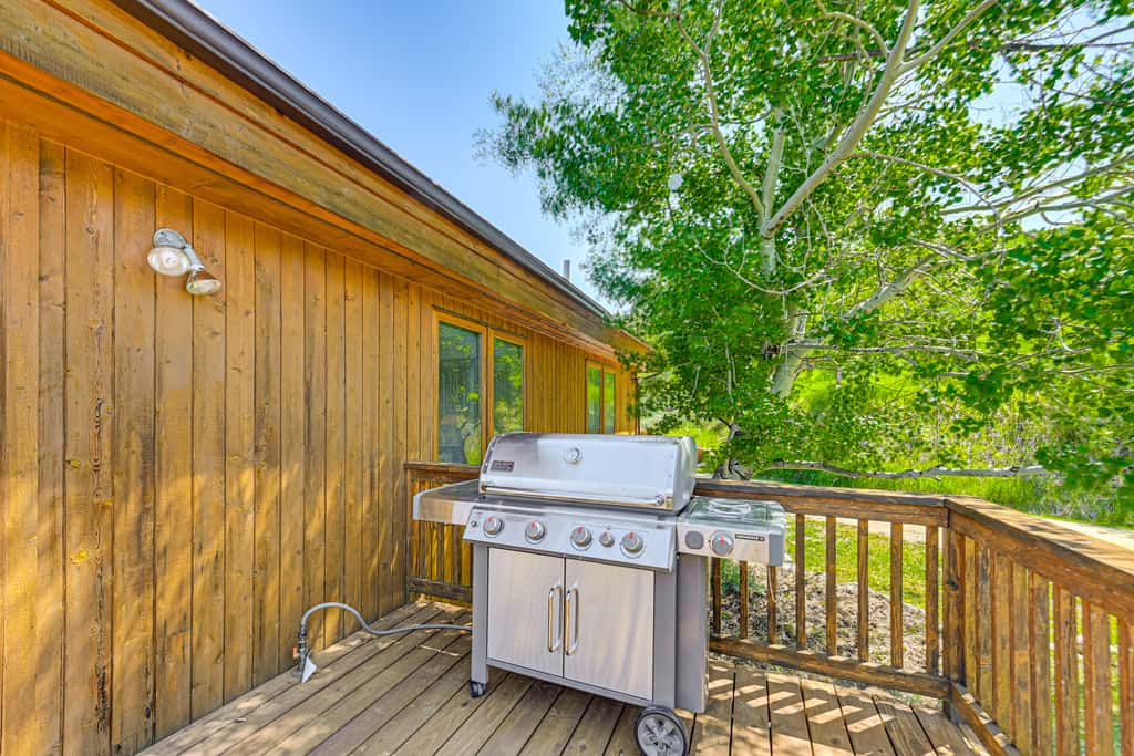 1 Mi to Dtwn Red Lodge: Mtn-View Cabin Getaway