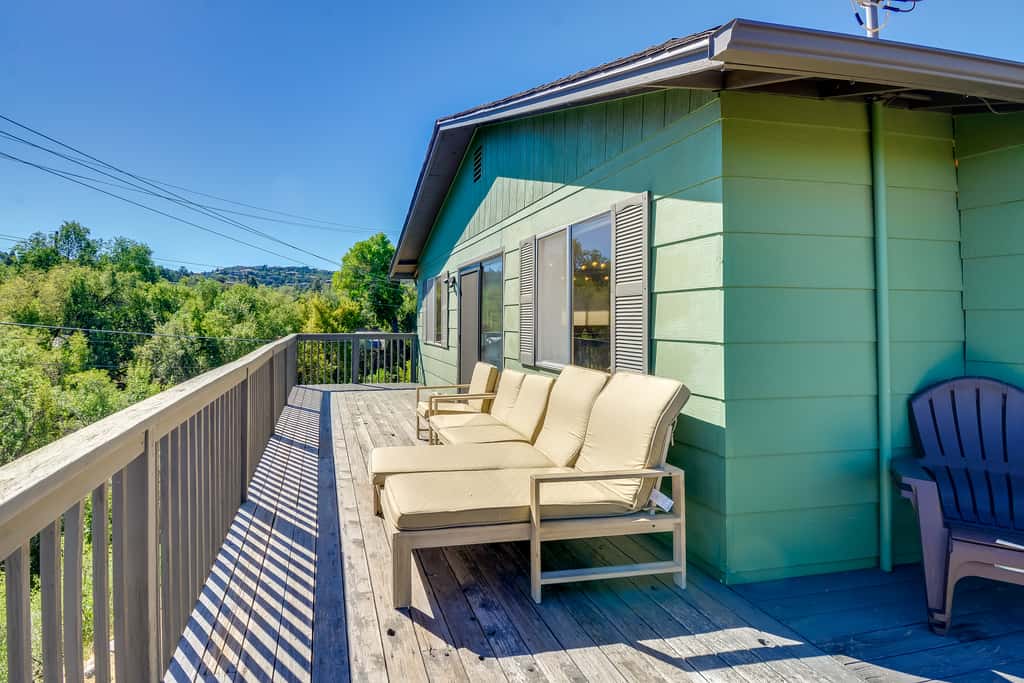 1 Mi to Whiskey Row: Home w/ Fire Pit & Deck