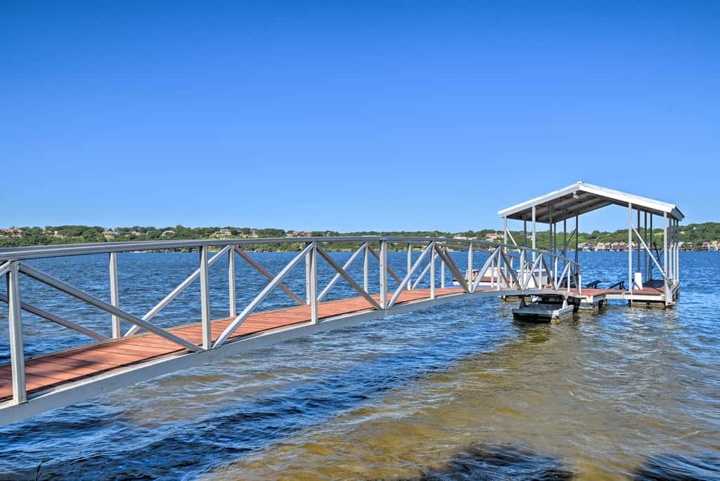 Spacious Granbury Home w/ Lakefront Outdoor Oasis!