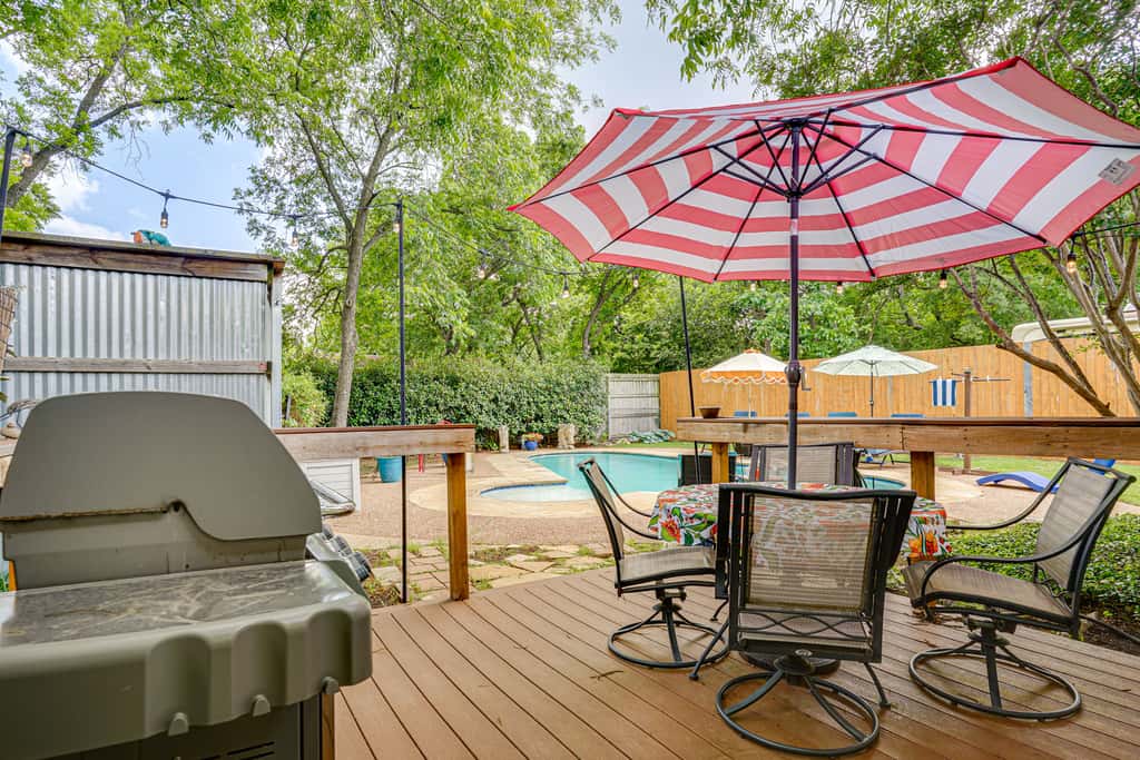 5 Mi to Will Rogers Center! Private Oasis w/ Grill