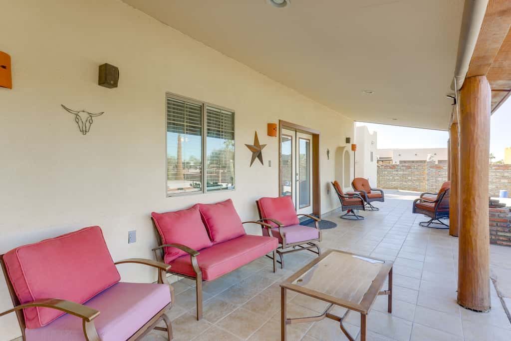 Mtn-View Casita w/ Rooftop Deck & Patio in Yuma!