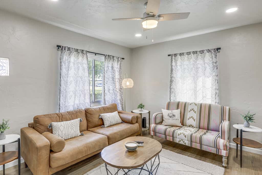 Quiet Yuma Retreat w/ Hot Tub & Spacious Backyard
