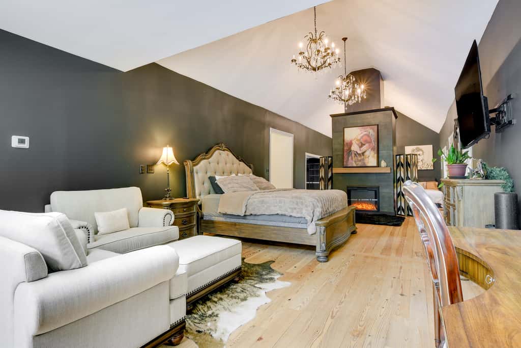 Spacious Durham Home w/ Fire Pit & Hot Tub!