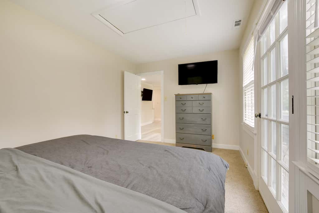 Spacious Durham Home w/ Fire Pit & Hot Tub!