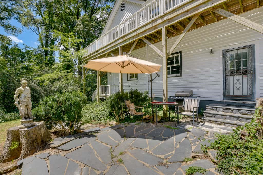 Spacious Durham Home w/ Fire Pit & Hot Tub!