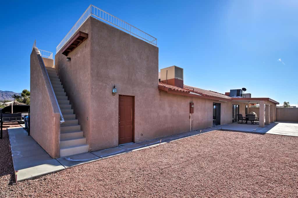 Patio, Rooftop Deck & Mtn Views: Lake Havasu Home!