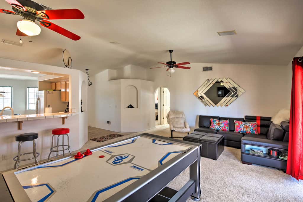 Patio, Rooftop Deck & Mtn Views: Lake Havasu Home!