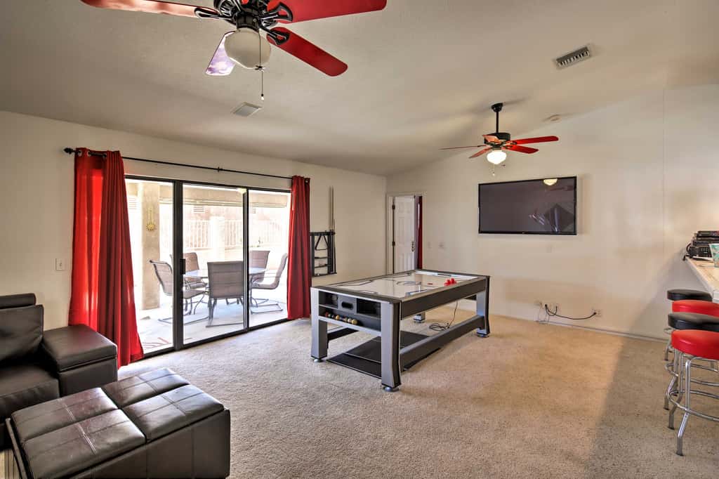 Patio, Rooftop Deck & Mtn Views: Lake Havasu Home!