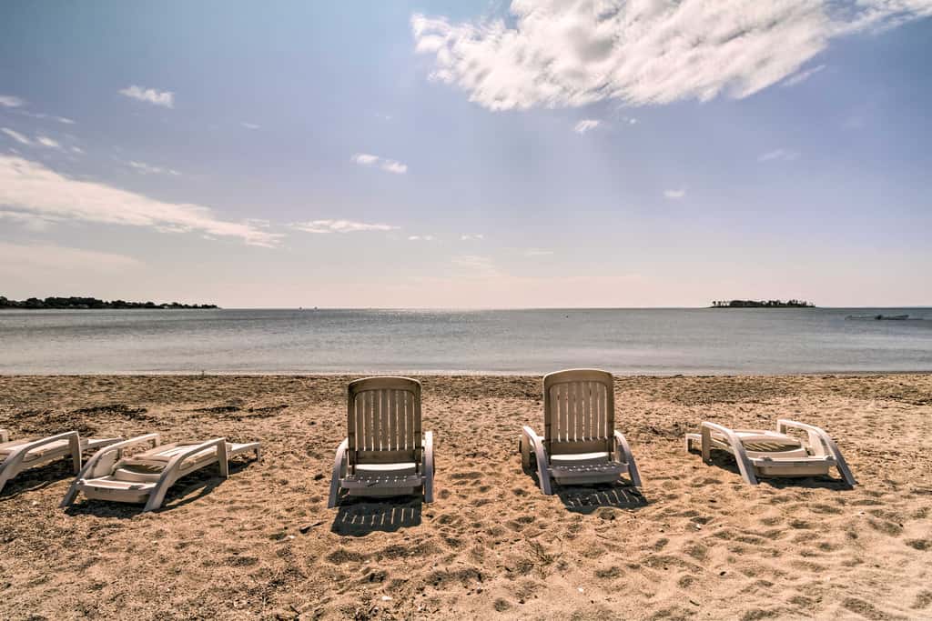 Beachfront Connecticut Retreat w/ Views!