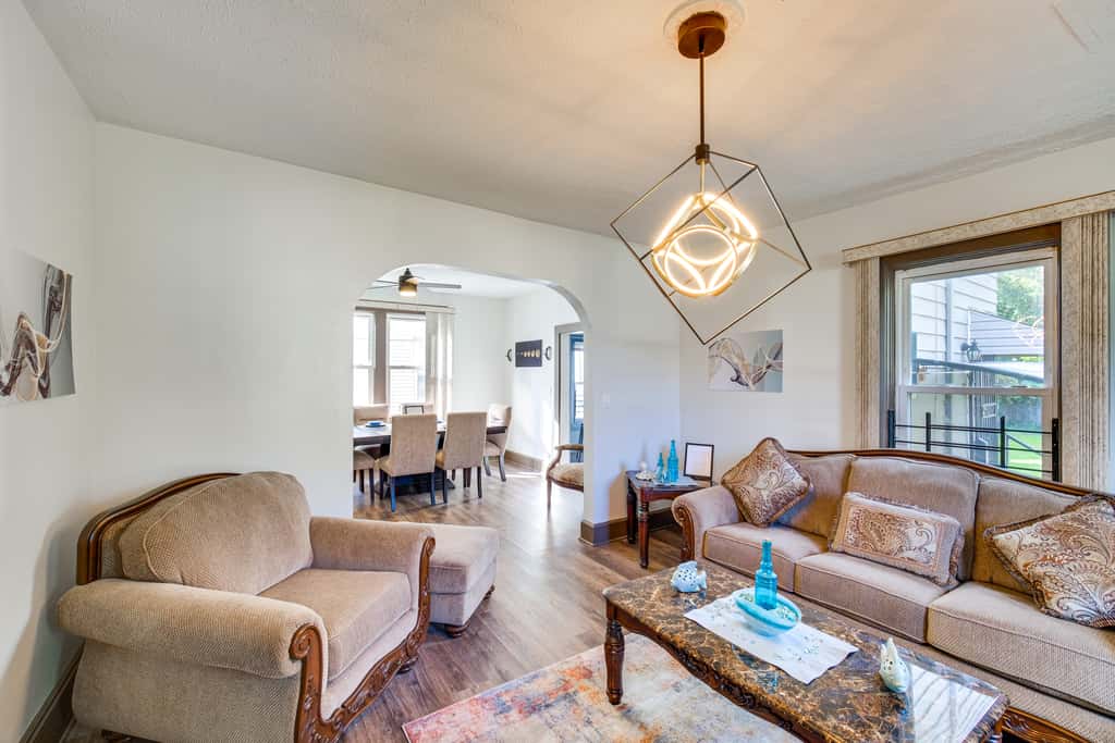 4 Mi to Dtwn: Home w/ Patio in Cleveland!