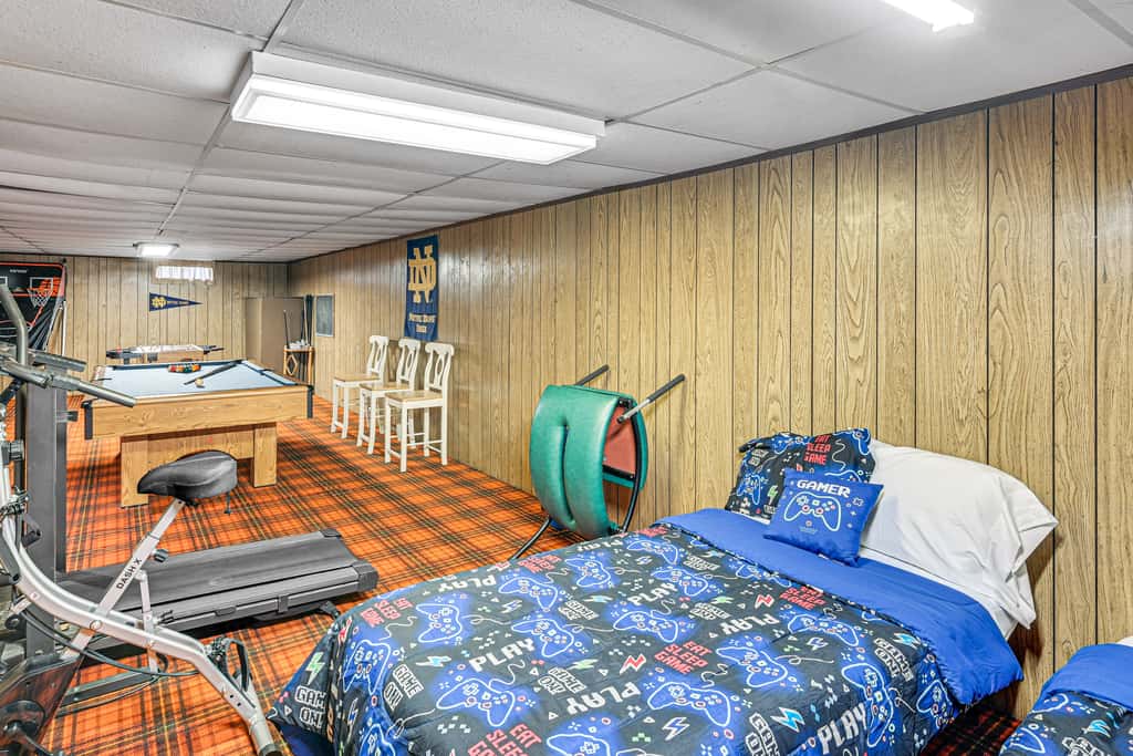 10-Speaker Movie Room for Notre Dame Weekends