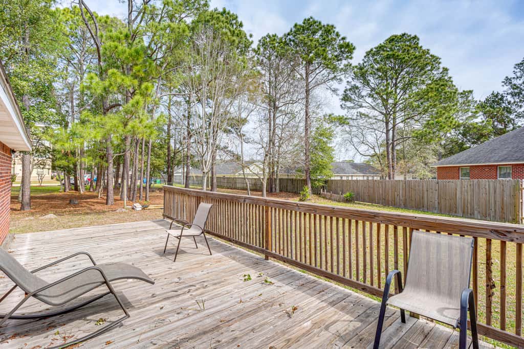 1 Mi to Gulf & Close to Casinos! Quiet Biloxi Home