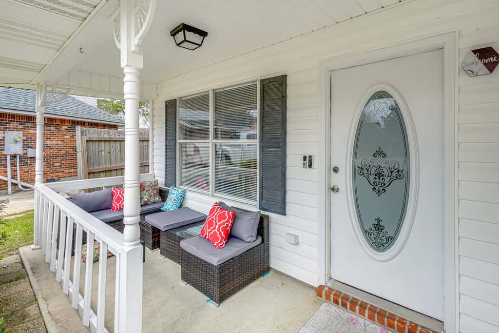 1 Mi to Gulf & Close to Casinos! Quiet Biloxi Home