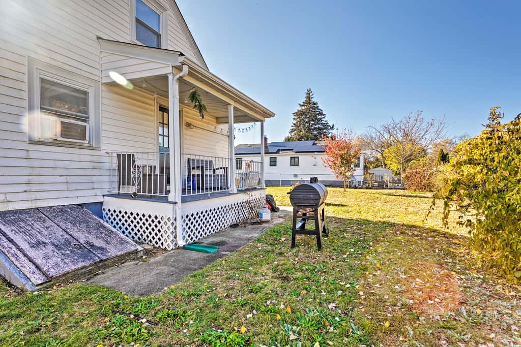 Pet-Friendly Cranston Home w/ Fire Pit & BBQ!