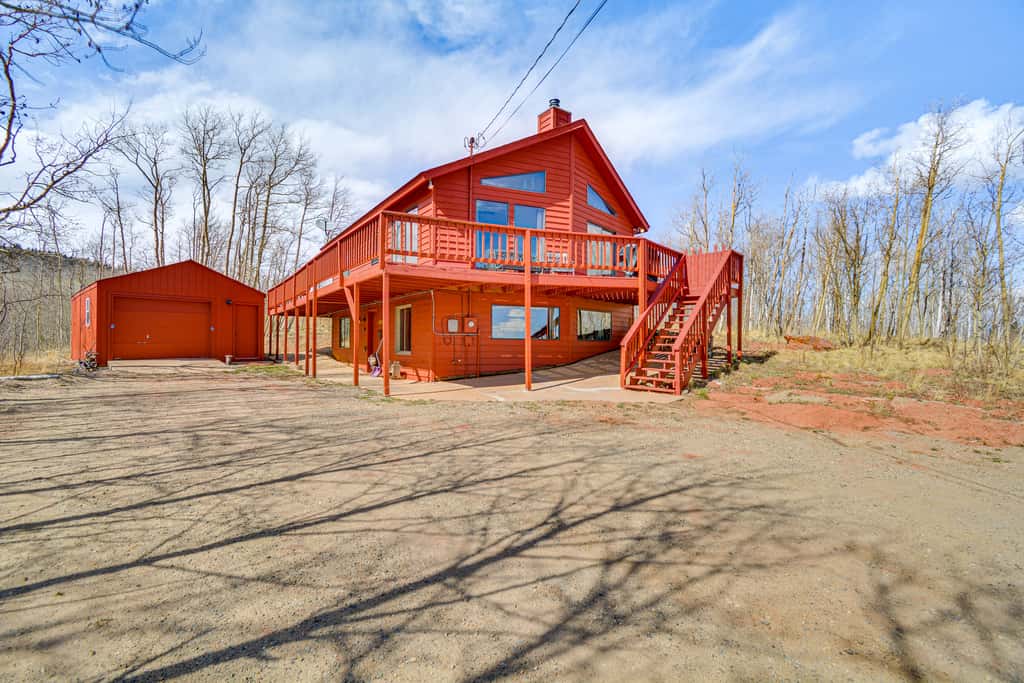 Fairplay Cabin w/ Mtn View ~ 4 Mi to Platte River!