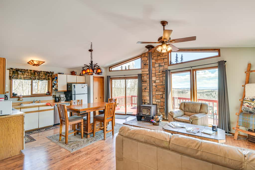 Fairplay Cabin w/ Mtn View ~ 4 Mi to Platte River!