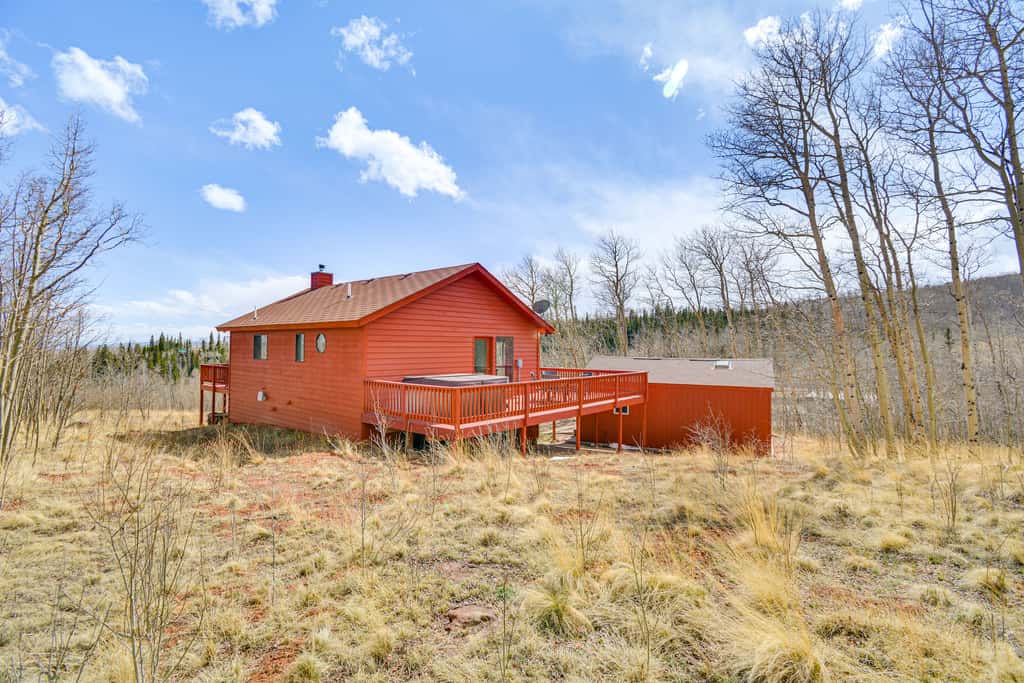 Fairplay Cabin w/ Mtn View ~ 4 Mi to Platte River!