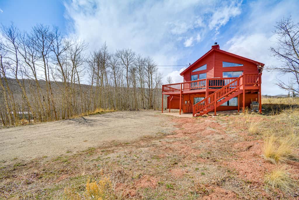 Fairplay Cabin w/ Mtn View ~ 4 Mi to Platte River!
