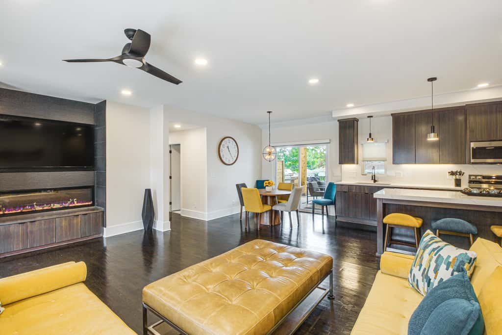 Stylish & Modern Lenexa Haven w/ Fire Pit & Deck!
