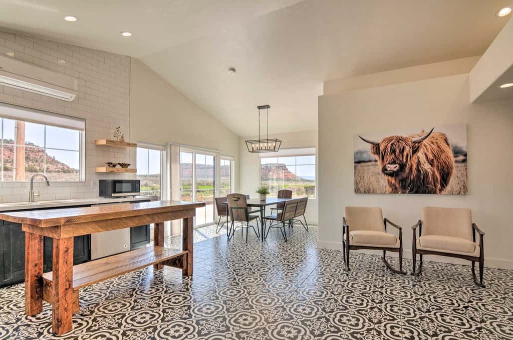 Modern Ranch House with Panoramic Red Butte Views