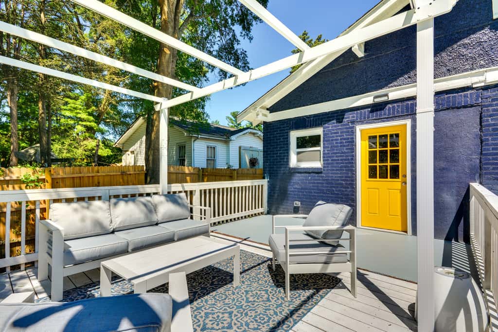 High Point Vacation Rental w/ Private Deck & Yard!