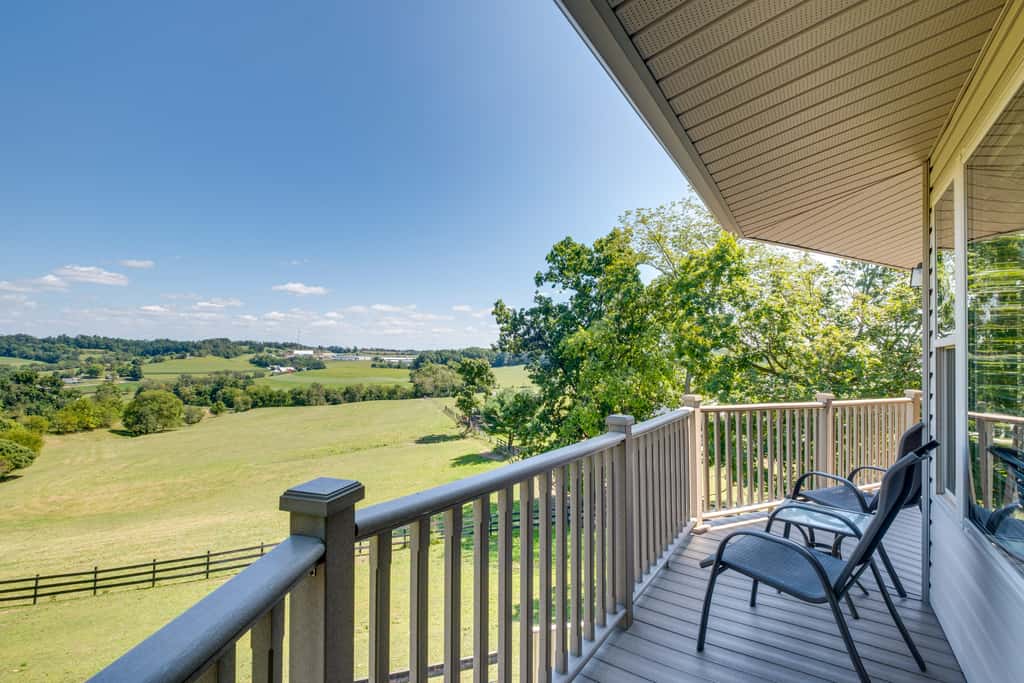 Millersburg Getaway w/ Amish Country Views!