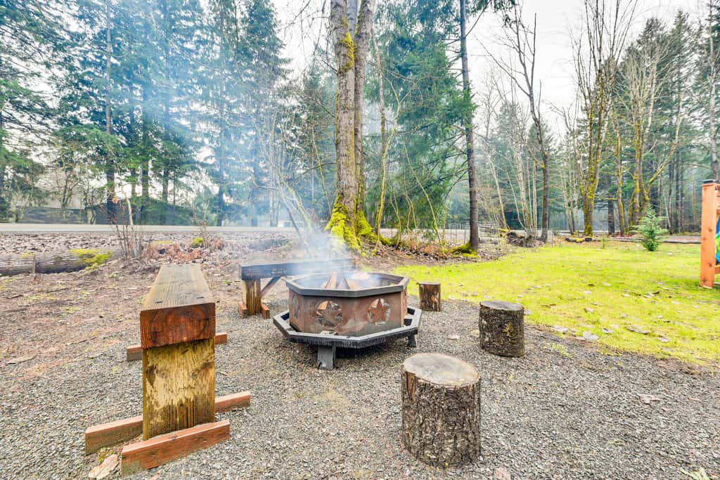 Family-Friendly Packwood Retreat w/ Deck!